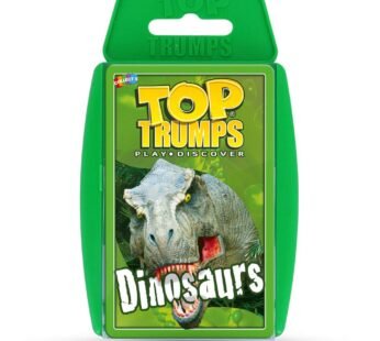 Top Trumps Dinosaurs Classics Card Game, Learn about the Tyrannosaurus Rex, Stegosaurus, G
