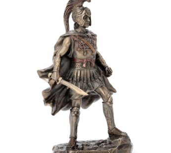 Veronese Design 9.75 Inch Alexander The Great Greek Roman Warrior Historical Antique Bronz