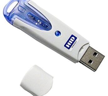 HID Omnikey 6121 Mobile USB Smart Card Reader (R61210320-2) for Sim-Sized Smart Cards