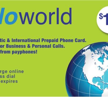 Phone Card for International & up to 415 Domestic Minutes, Prepaid Calling Card for Cell P