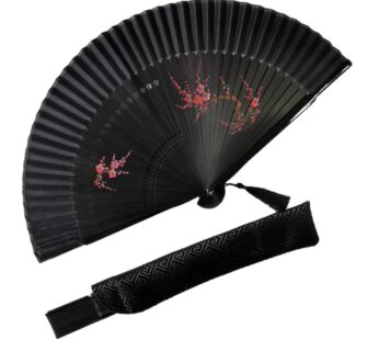 Eastern Wind Japanese Chinese fan Folding fan with Bamboo for Women,Hand fans for women We