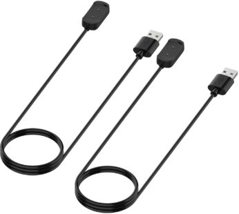 2 Pack Charger Cable Compatible with Amazfit T-rex Watch Charging Cable Replacement Charge