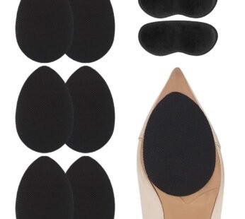 Dr. Foot Self-Adhesive Non-Skid Shoe Pads Anti Slip Shoe Grips for High Heels, Anti-Sheddi