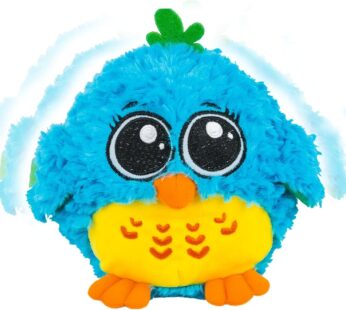 Baby Toys 6 to 12 Months & Up – ‘Mr. Blue’ Dancing & Singing Bird – Sound & Touch Activate