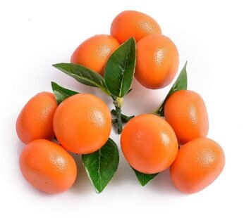 Hagao Fake Mini Tangerine Orange Artificial Fruit Simulation Fake Lifelike for Home Party