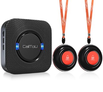 CallToU Wireless Caregiver Call Button Ederly Monitoring Alert Systems for Seniors 1 Plugi