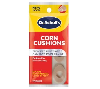 Dr. Scholl’s CORN CUSHIONS, 9 ct // Immediate & All-Day Pain Relief – Designed to Stay on