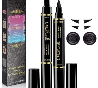 iMethod Eyeliner Stamp – iMethod 2 Pens Winged Eyeliner Stamp, Perfect Wing Cat Eye Stamp,