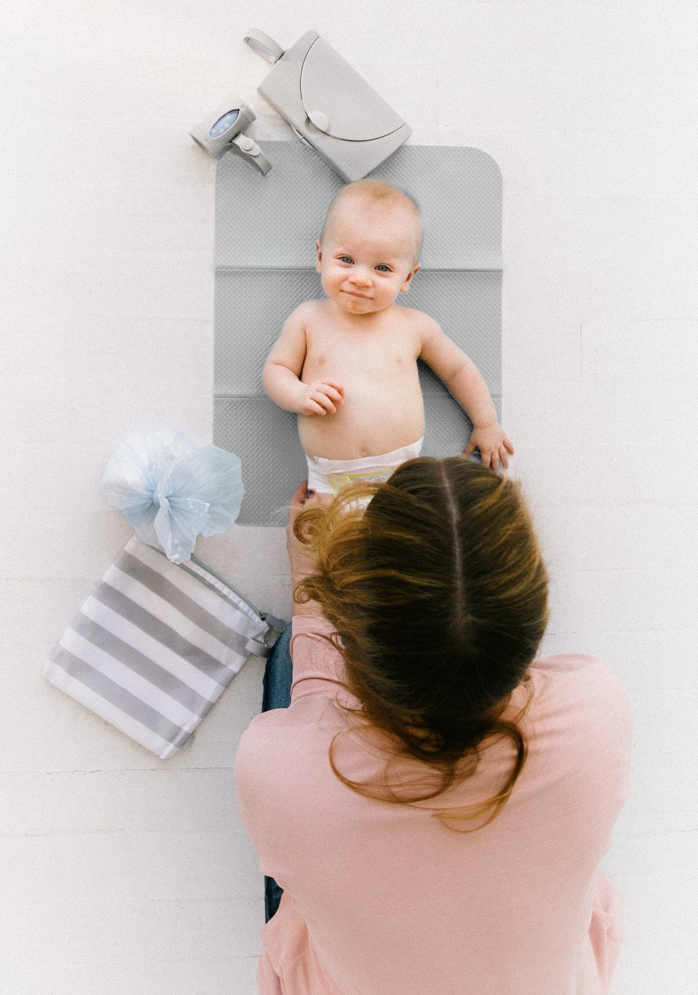 Ubbi On-The-Go Baby Wipes Dispenser, Portable Wipes Container for Travel, Diaper Bag Acces - Image 3