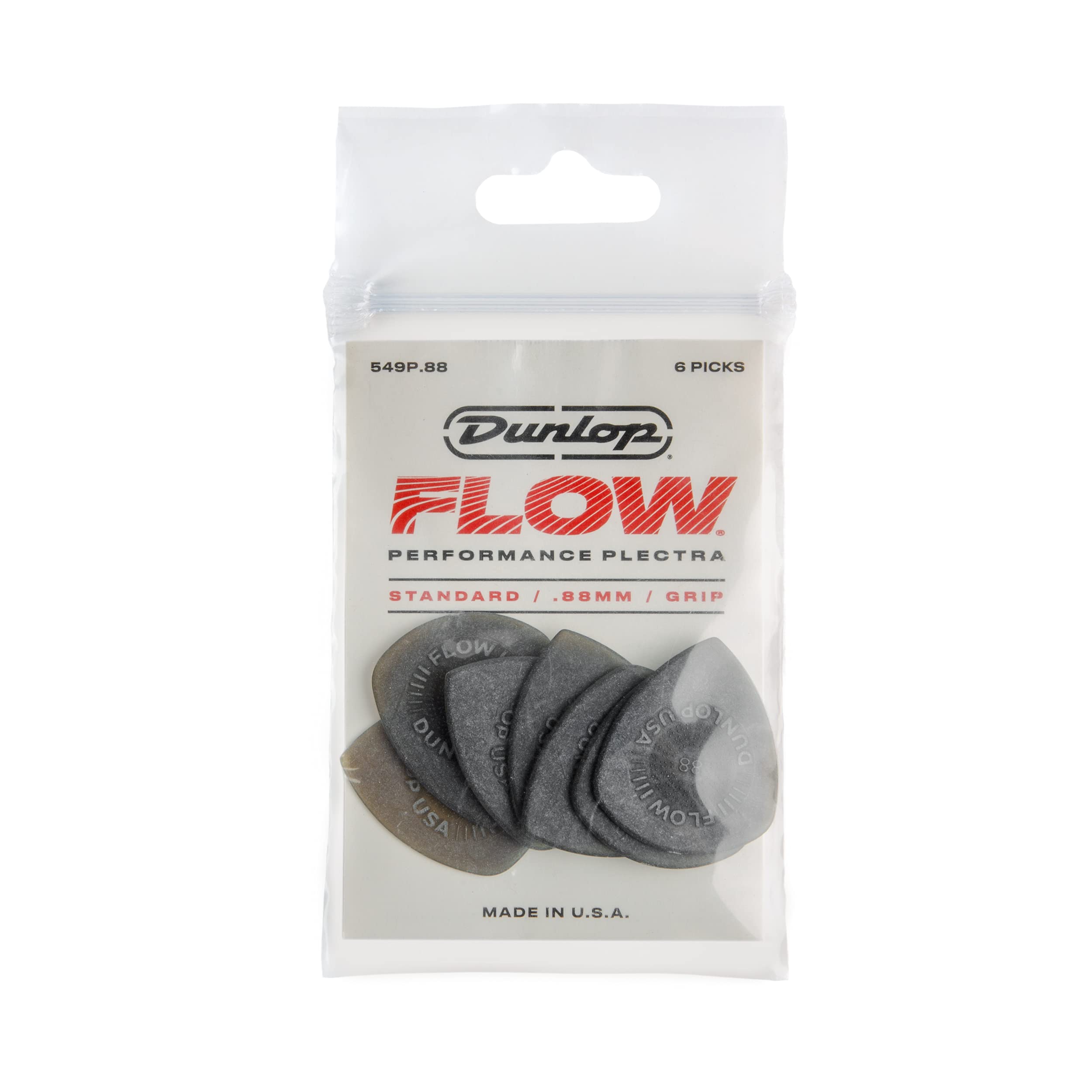 JIM DUNLOP Flow Standard Grip .88mm Guitar Picks - Image 3