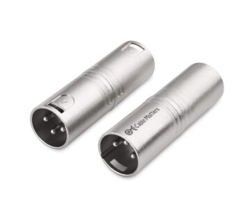 Cable Matters 2-Pack XLR Male to Male Adapter, XLR Coupler, XLR to XLR Gender Changer, XLR
