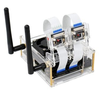 Yahboom Acrylic Case for NVIDIA Jetson Nano Compatible with 4GB (B01 & A02) & 2GB with Coo