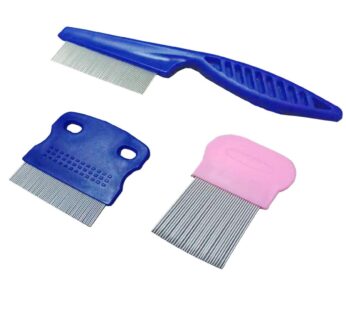 Set of 3 Tear Stain Remover Combs Dogs,Cat Comb