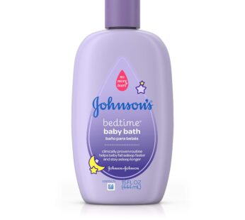 Johnson’s Bedtime Bath To Help Babies Sleep, 15 Fl. Oz.