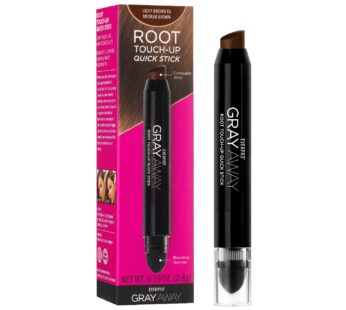 EVERPRO Gray Away Root Touchup Quick Stick, Light Brown, 0.1 Oz