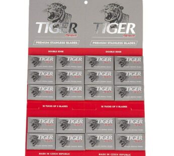100 Tiger Platinum Double Edge Razor Blades