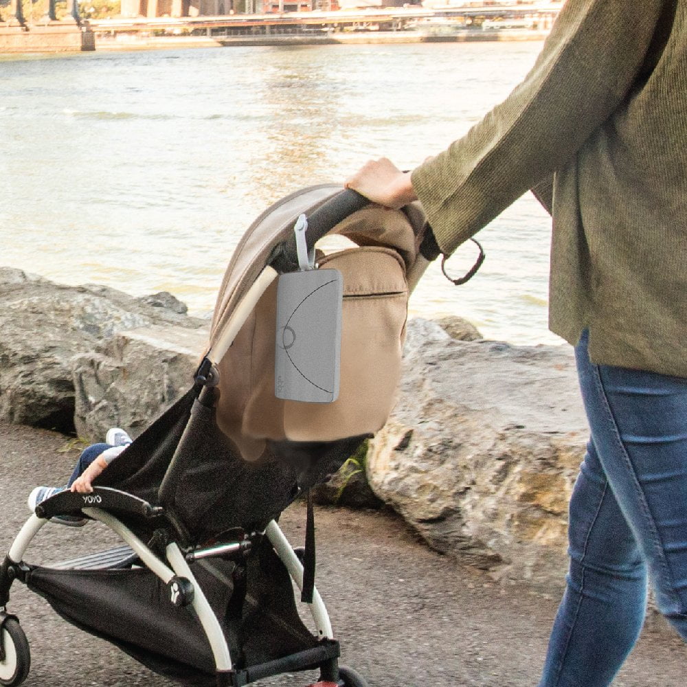 Ubbi On-The-Go Baby Wipes Dispenser, Portable Wipes Container for Travel, Diaper Bag Acces - Image 4