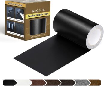 Azobur Leather Repair Tape Patch Leather Adhesive for Sofas, Car Seats, Handbags, Jackets,