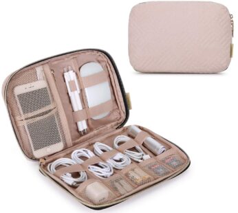BAGSMART Large Electronics Organizer Travel Case, Travel Essentials, Cord Organizer Travel