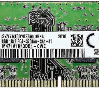 Samsung 8GB DDR4 3200MHz SODIMM PC4-25600 CL22 1Rx8 1.2V 260-Pin SO-DIMM Laptop Notebook R