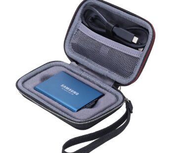 XANAD Case for Samsung T5/T3 SSD 1TB 2TB 500GB 250GB Within Size 3” x 1.2” x 1” Portabl