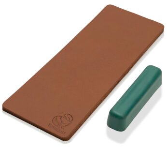 BeaverCraft Stropping Leather Strop for Knife Sharpening Strop LS2P1 – Knife Stropping Kit
