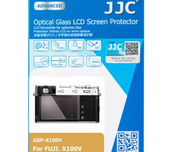 JJC 0.01″ Ultra-Thin Optical Glass LCD Screen Protector for Fuji X100V X-T4, 9H Hardness,