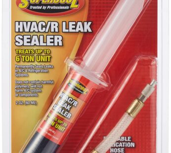 TSI Supercool 28399 HVAC Leak Stop Syringe with Application Hose, 2 fl. oz. (60 mL)