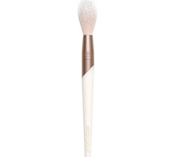 EcoTools Luxe Soft Highlighter Makeup Face Powder Brush, Sheer, Luminous Glow, Premium Qua