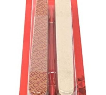 Revlon Compact Emery Boards Nail File, Dual Sided for Shaping and Smoothing Finger and Toe