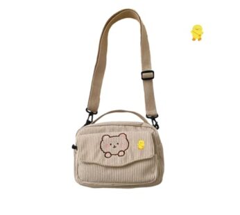 AWXZOM small cute Corduroy Crossbody bag min Kawaii Purse Crossbody Bag small Kawaii Walle