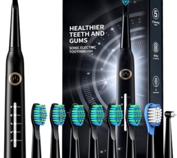 TEETHEORY Electric Toothbrush for Adults with 8 ?????????? ??????????, Sonic Electric Toot