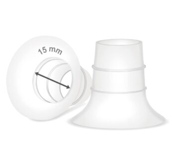 Maymom 15mm Flange Insert Compatible with Elvie Single/Double Electric, Elvie Stride Cup (