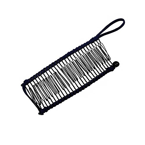 Stretchy Banana Hair Clip Vintage Clincher Comb Tool for Thick Thin Curly Hair Stretch & A - Image 4