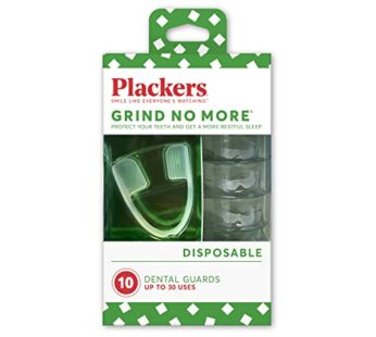 Plackers Grind No More Night Guard, Nighttime Protection for Teeth, Sleep Well, BPA Free,