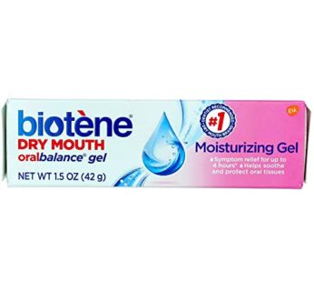 Biotene Dry Mouth Oral Balance Moisturizing Gel – 1.5oz – Get The Relief You Need – 1 Pack