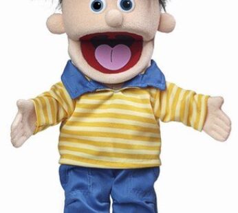14″ Bobby, Peach Boy, Hand Puppet