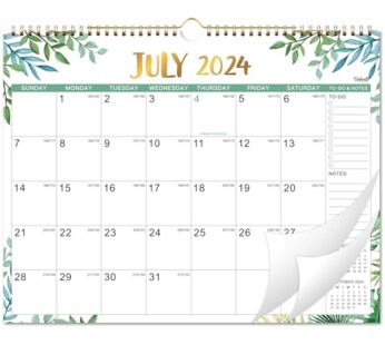 Wall Calendar 2024-2025-2024-2025 Wall Calendar from July 2024 to December 2025, 11.5″x 15