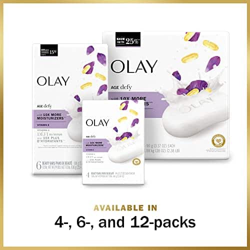 Olay Age Defying Beauty Bar Soap, 4 ct - Image 5