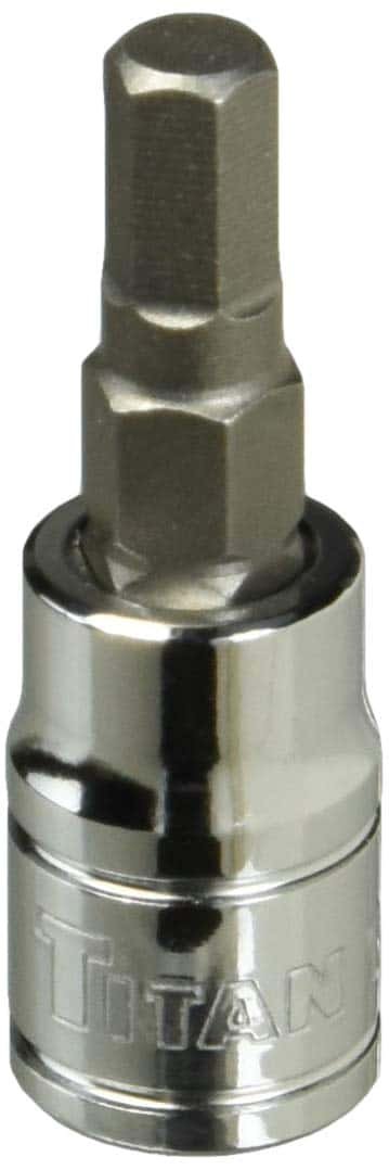 Titan 15605 1/4-Inch Drive x 5mm Hex Bit Socket