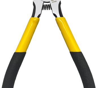 BOOSDEN Wire Cutter,6.5 inch Side Cutters,Spring Loaded Wire Cutters for Crafting,Flush Cu