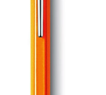 CREATIVE ART MATERIALS Caran D’ache Ballpoint Pen Metal Fluor Orange (849.030)