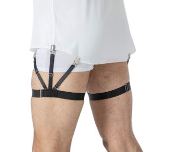 Shirt Stays for Men Shirttail Holder Men’s Dress Shirt Garters Keep Your Shirt Tucked In,