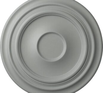 Ekena Millwork CM24TR Traditional Ceiling Medallion, 24 3/8″OD x 1 1/2″P (Fits Canopies up