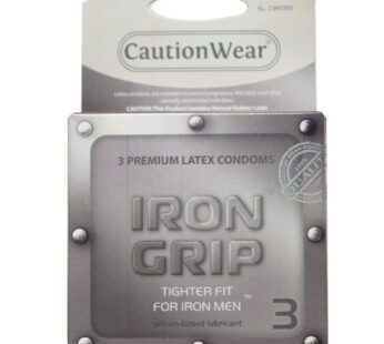 Paradise Marketing Caution Wear Iron Grip Snug Fit, 3 Count