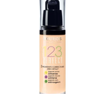 Bourjois Fond de Teint 123 Perfect Foundation for Women, 51 Vanille Clair, 1 Ounce