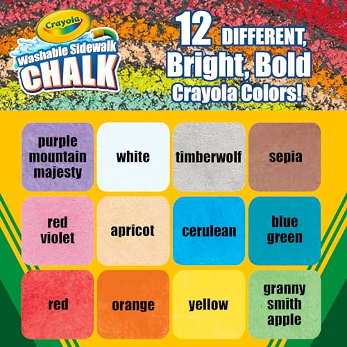 Crayola Chalk 12ct - Image 5