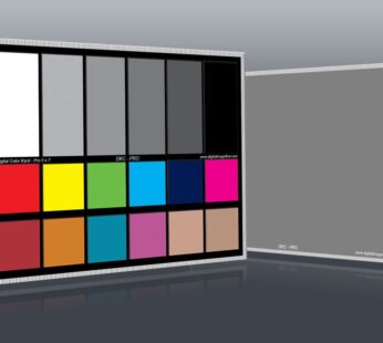 DGK Color Tools DKC-Pro 5″ x 7″ Set of 2 White Balance and Color Calibration Charts with 1