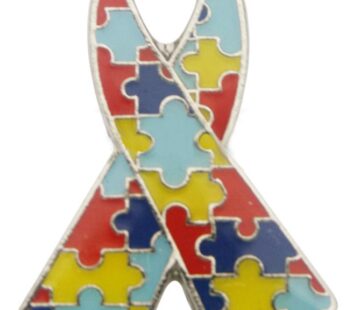 Autism Awareness Ribbon Pin
