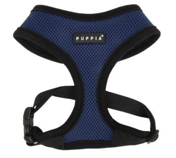 Puppia Soft Dog Harness No Choke Over-The-Head Triple Layered Breathable Mesh Adjustable C